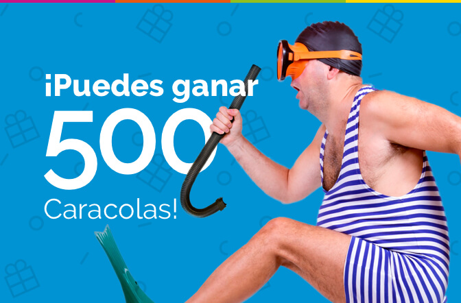 Gana 500 Caracolas con tu creatividad